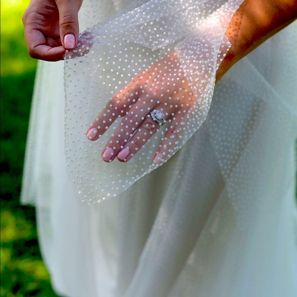 Bohemian Chic Wedding Dress ❤️💍💒 Never been worn! - Picture 5 of 10